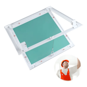 ALÇAPÃO P/FORRO GESSO/DRYWALL C/ TAMPA E CLICK–600X600MM BPW  COM 1 PC