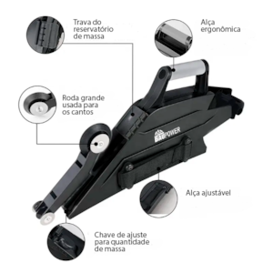 APLICADOR DE FITA DE PAPEL BANJO BPW  COM 1 PC