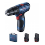 BOSCH KIT PARAF/FURAD GSB 120-LI BIVOLT + MALETA  COM 1 PC