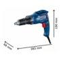 BOSCH PARAFUSADEIRA DRYWALL GTB 650 - 220 V  COM 1 PC