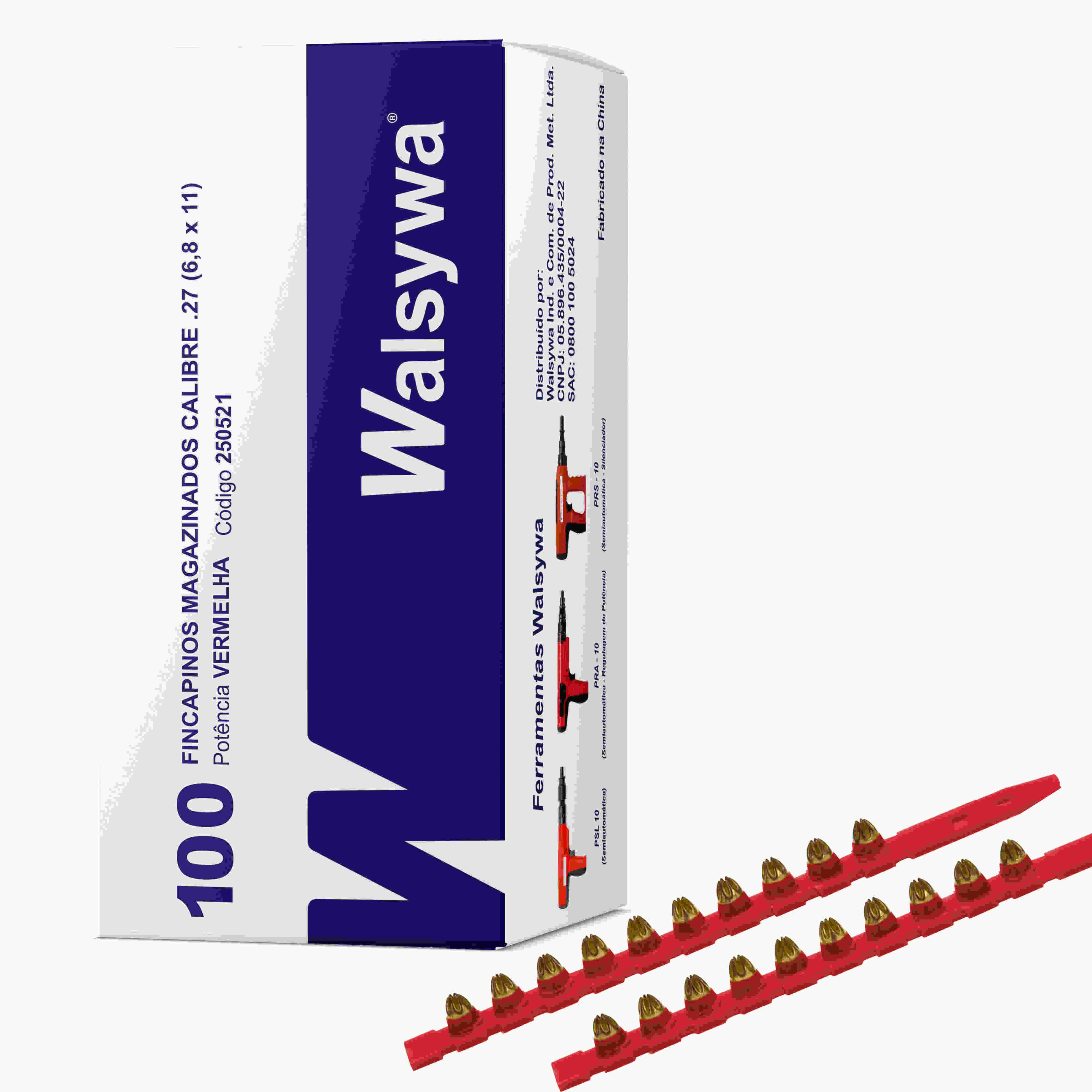 FINCAPINO CAL .27 MAG. AM BLUE CX COM 100 PC - Baupower