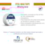 KIT 3 UN FITA TELADA AUTOADESIVA P/DRYWALL WALTAPE 90 M     
