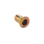 PORCA REBITE BPW, PLANO, SERRILHADO, ABERTO, M4 X 10,5 MM CX COM 500 PC