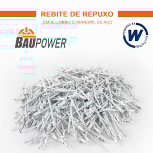 REBITE DE REPUXO BPW ALUMINIO 6,2X30 MM (R630) CX COM 500 PC